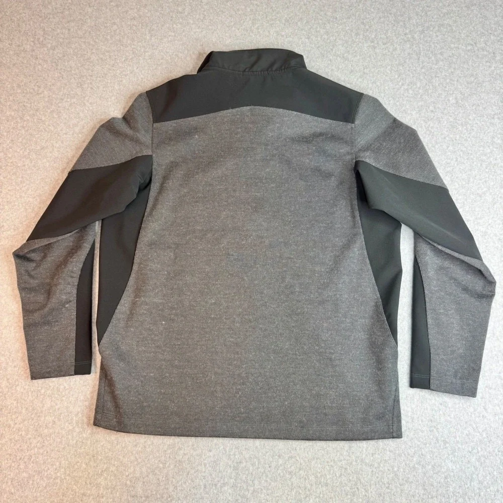Magpul Mens Mag944 Mid-Layer 1/4 Zip Pullover Gray Wool Blend Tactical Jacket M